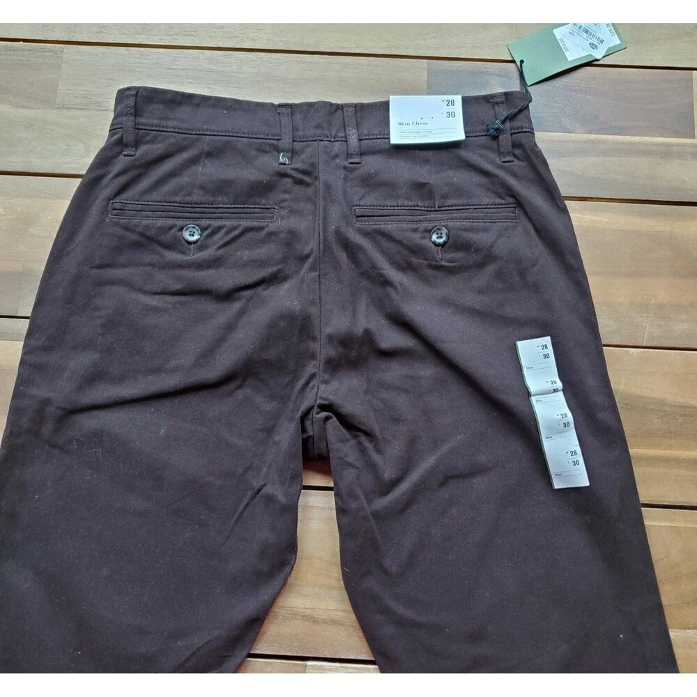 Black Goodfellow Hennepin Chinos 28 x 30  New with tags